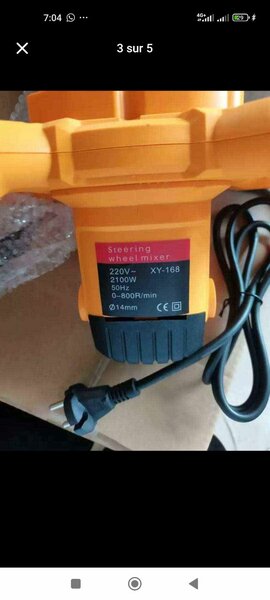 Mélangeur de Peinture Électrique