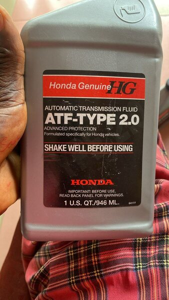 Honda/Acura atf 2.0