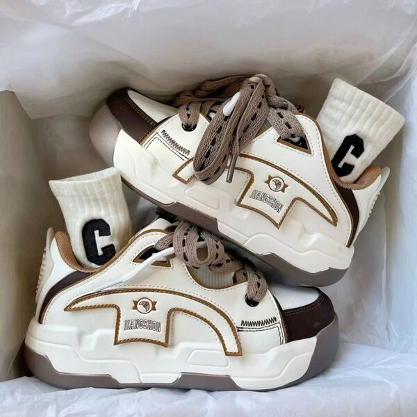 Baskets unisex rétro