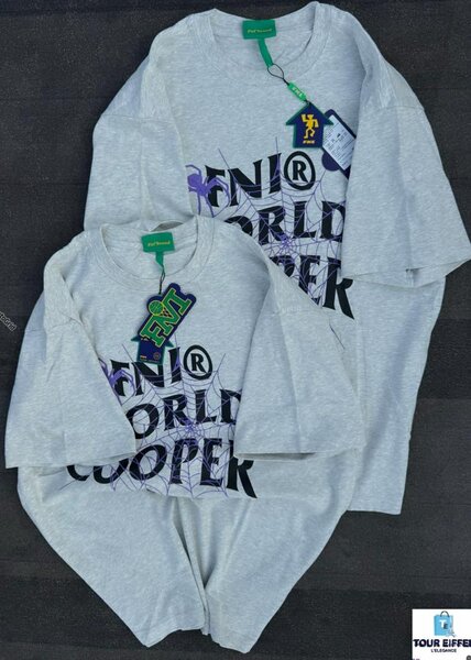 T-shirts en coton imprimé