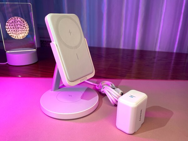 Док станция (зарядная станция) Anker Mag-Go663 с павербанком
