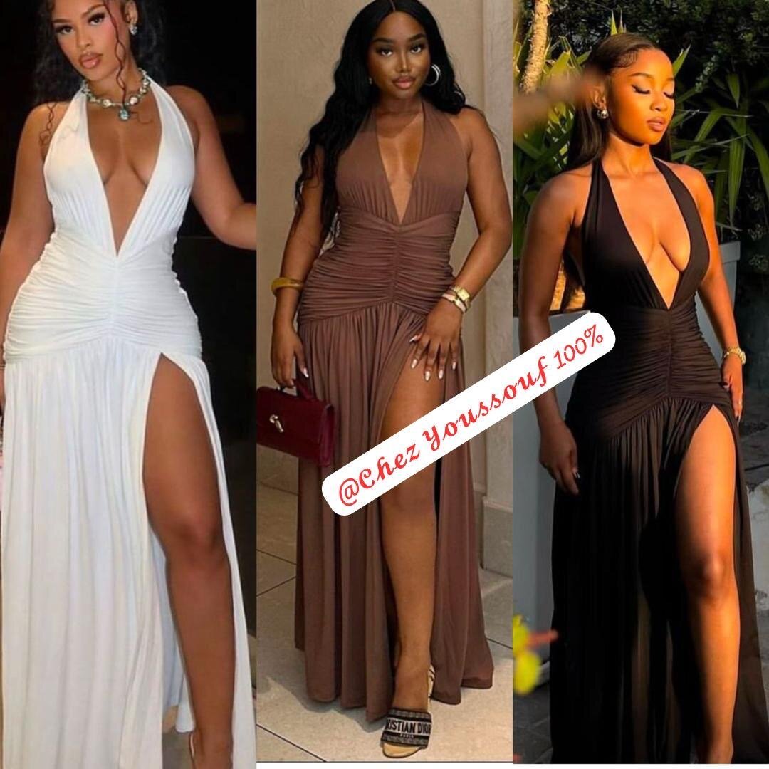 Robe Maxi Élegante Femme