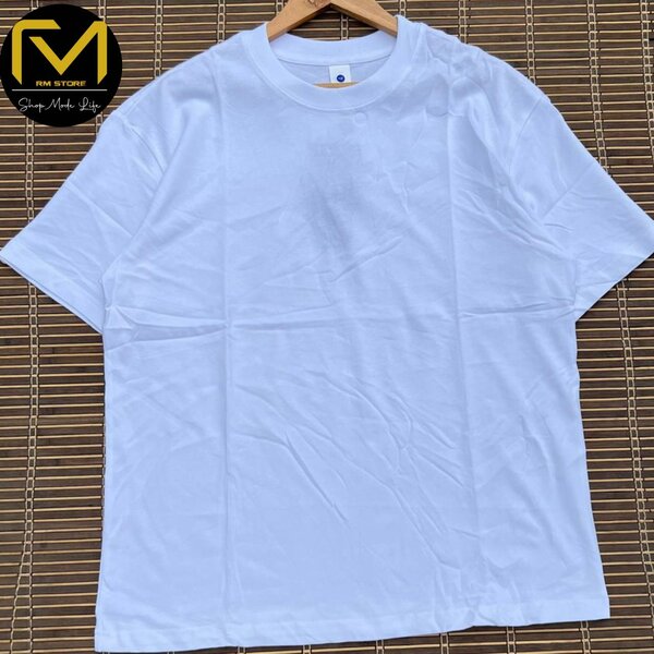 T-SHIRT NEUTRE EN COTON