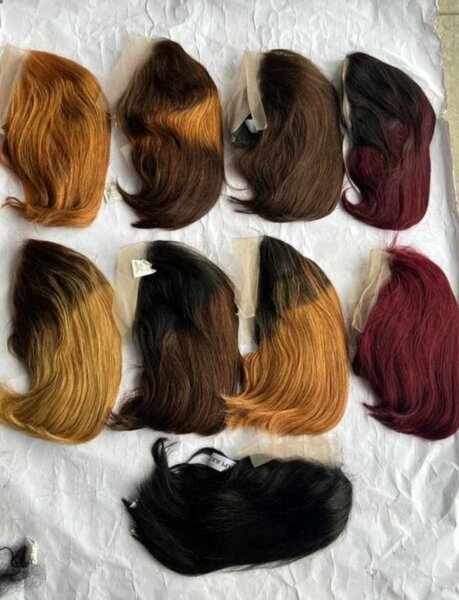 Perruques en cheveux naturels