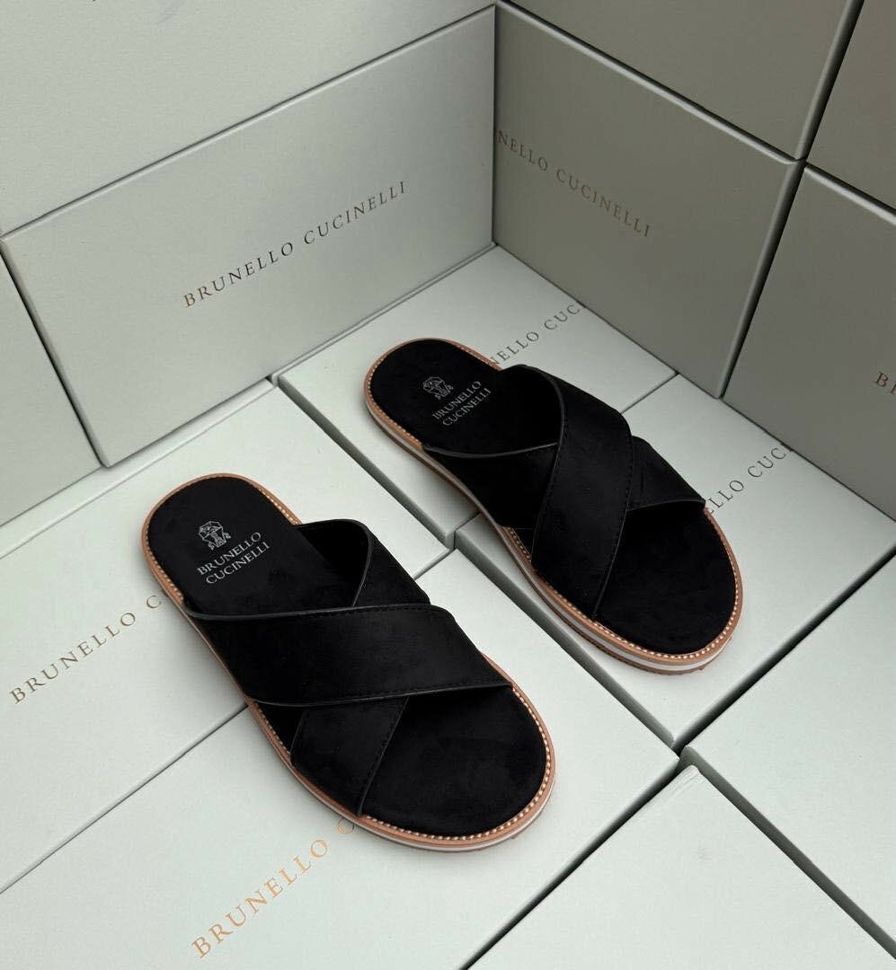 Sandales en cuir Brunello