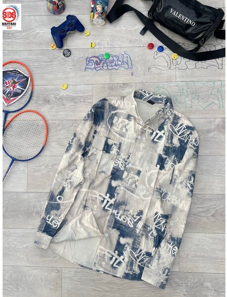 Chemise Graphique Homme Casual