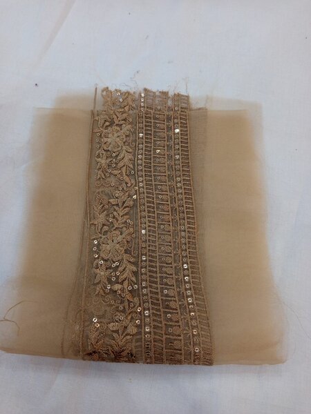 Fancy lace/patch one yard  brand Nishant linen