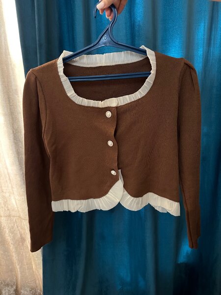 Укороченный кардиган