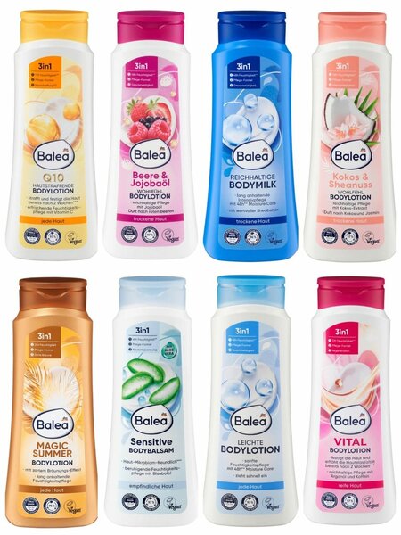 Lotions hydratants Balea 3en1