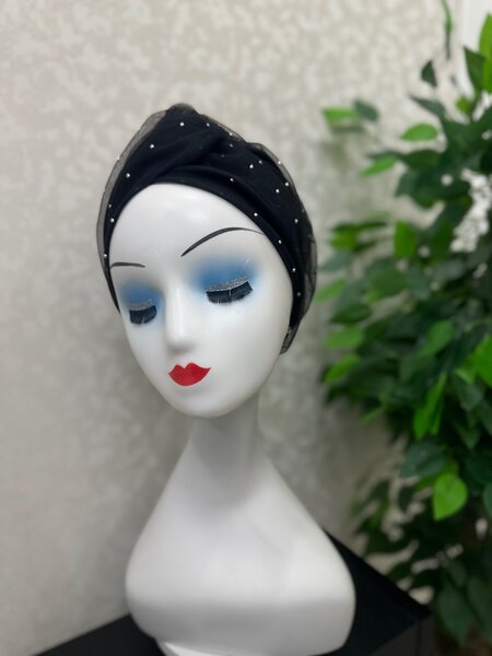 Тюрбан со стразами