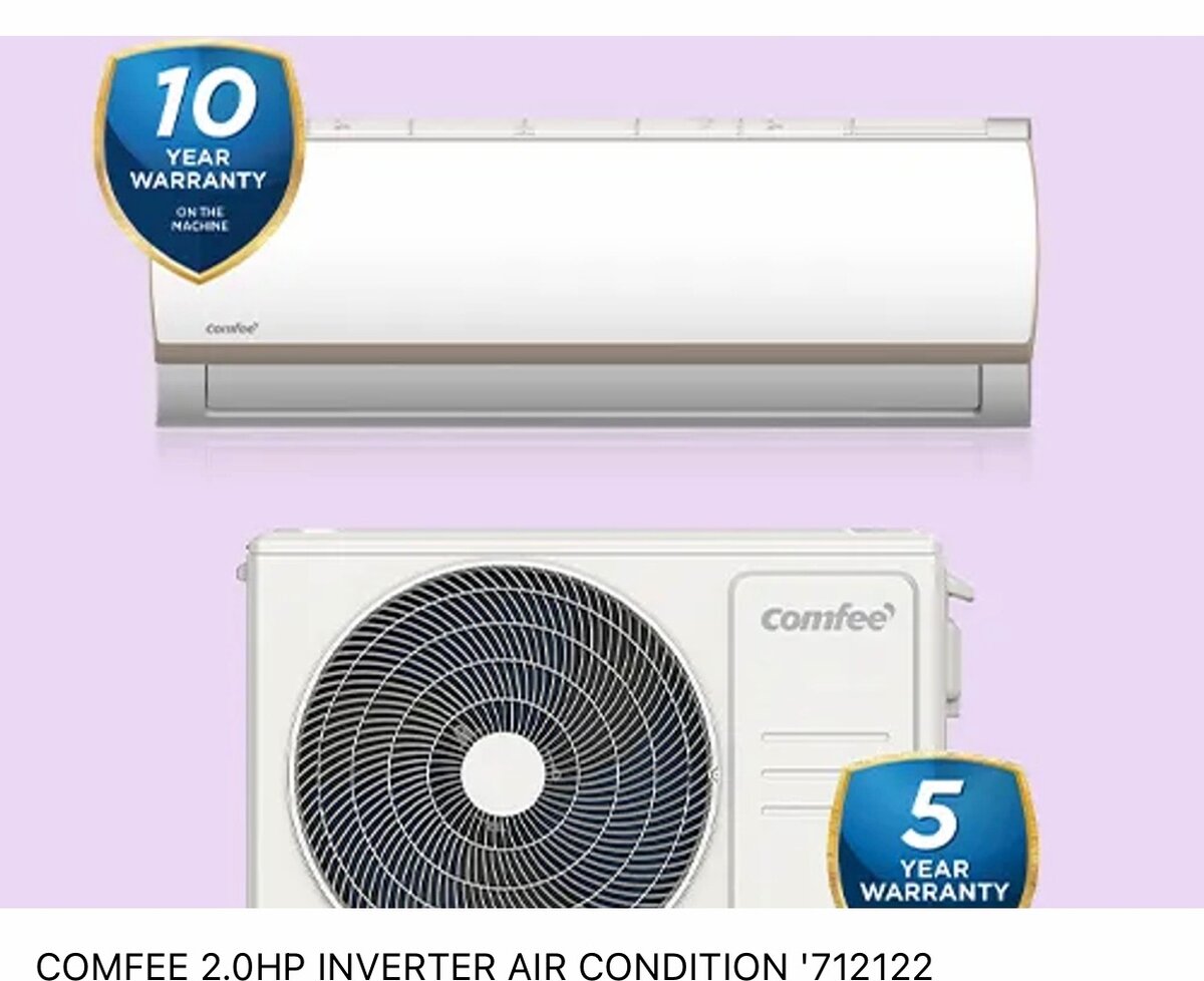 COMFEE 2.0HP INVERTER AIR CONDITION