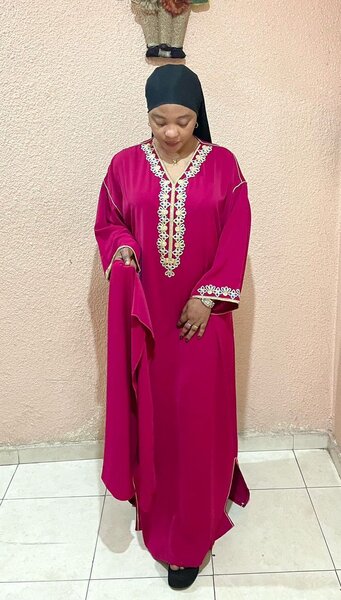 Boubou marocain en coton