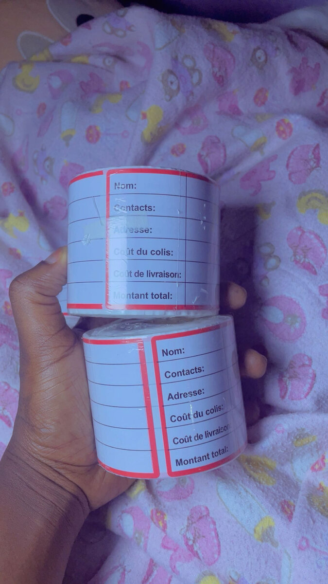 Étiquettes de livraison