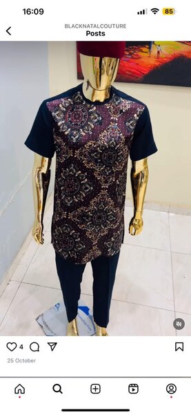 Kaftan, agbada, suits