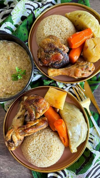 Rice savoureux  poulet légumes