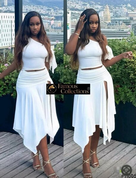 Robe blanche élégante