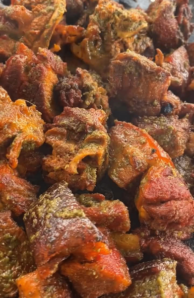 Porc Africain Braisé + Attieke