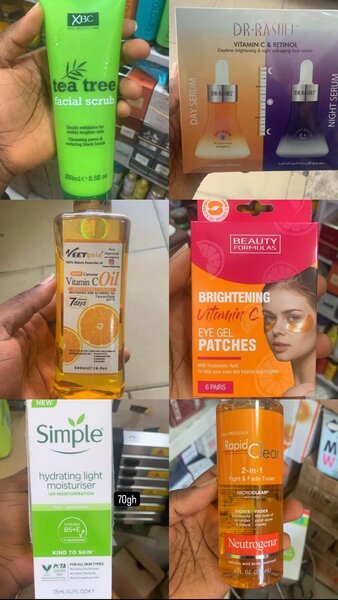 Skincare products