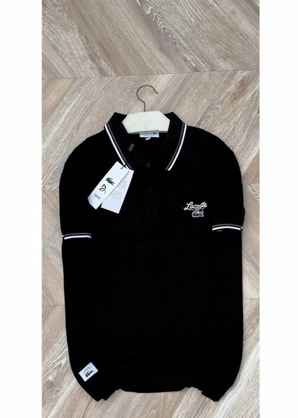 Polo noir homme élégant