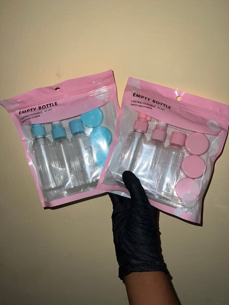 Ensemble boîte vide cosmétique