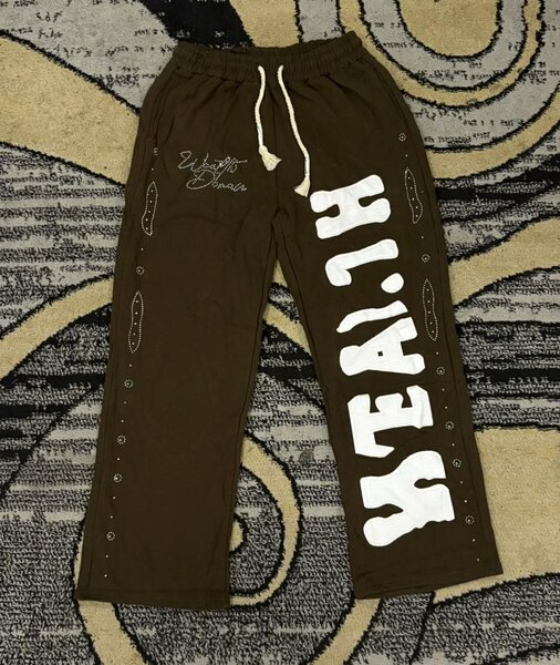 Pantalon décontracté marron homme