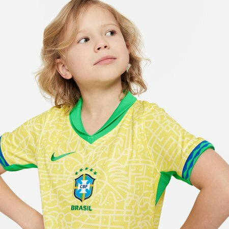 Maillot Domicile Brasil 2024 Enfant