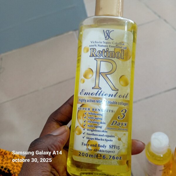 Huile Émolliente Retinol