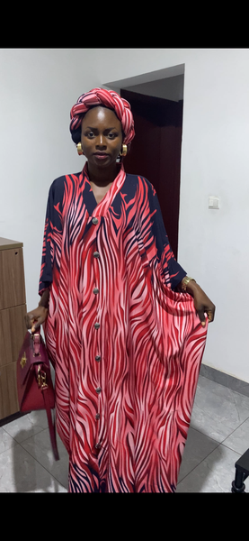 boubou et coiffe élégant