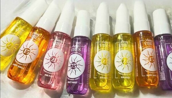 Brume corporelle parfumée vive