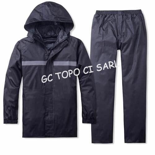 Veste imperméable unisexe