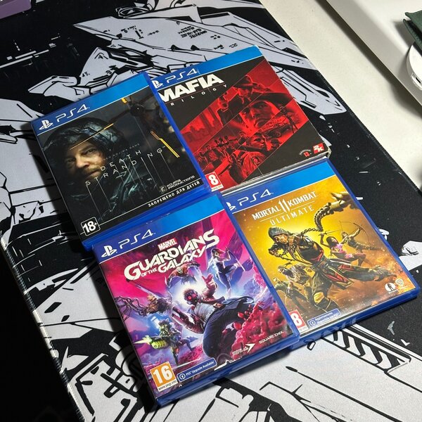 Диски для playstation 4