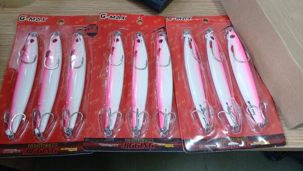 Leurres de pêche G-MAX Jigging