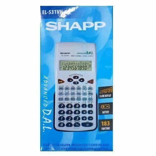 Calculatrice scientifique SHAPP