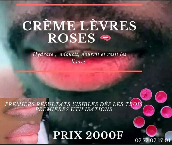 Crème de lèvre rose