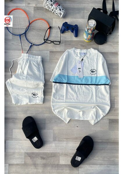 Ensemble de détente homme blanc