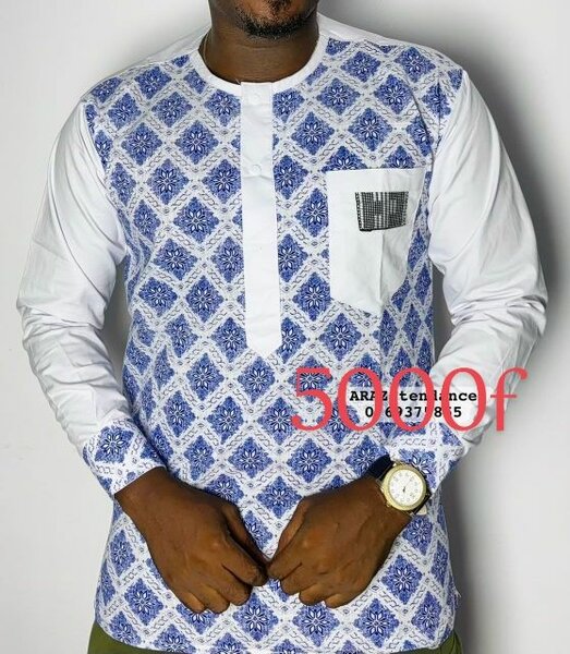 Chemise Dashiki Homme Chic