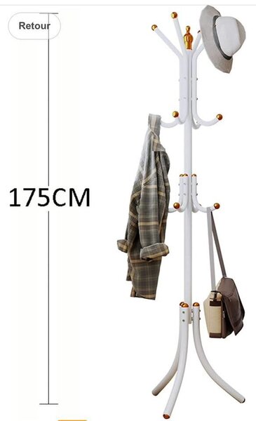 Portemanteau noirmoderne 175CM