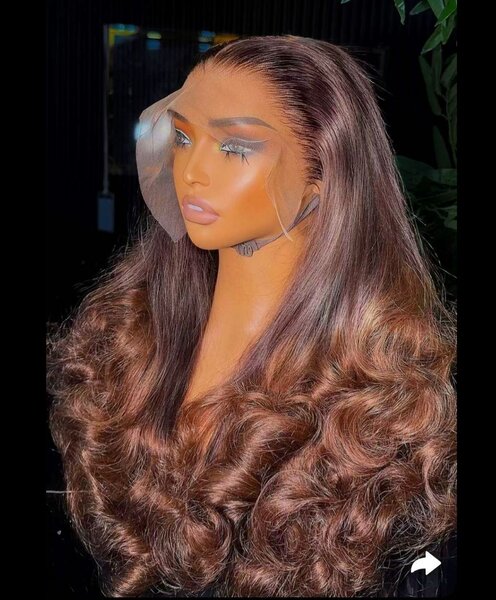 Perruque lace front luxueuse