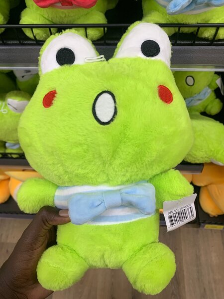 Peluche Grenouille Verte Mignonne