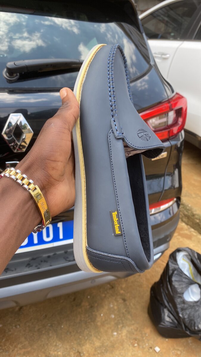 Mocassins en cuir élégants homme