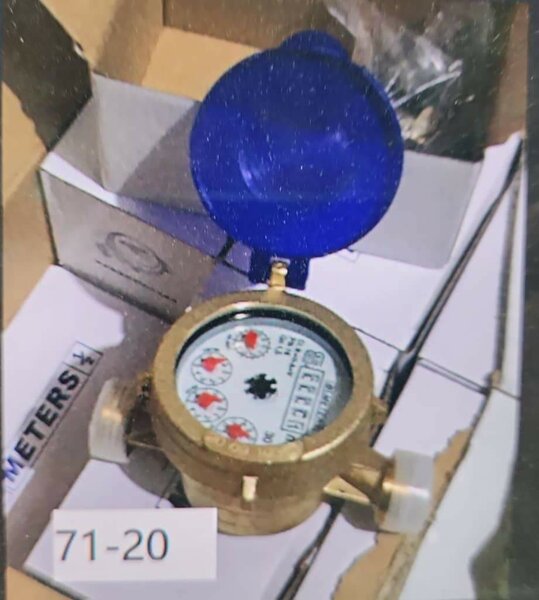 Compteur d'eau résidentiel