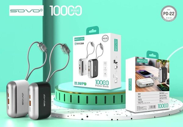 Power Bank 10000mAh PD-22