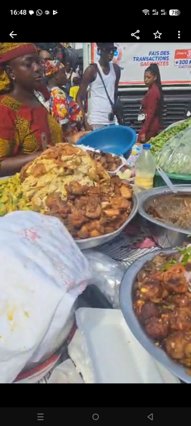 Plat Africain de Rue