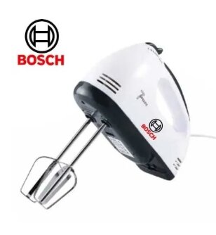 BOSCH BO-6622 Electric Egg Beater Machine Hand Mixer Handheld Cake Egg Beater Cream Blender Cake Baking Tool: Powerful Motor with 7 Speeds