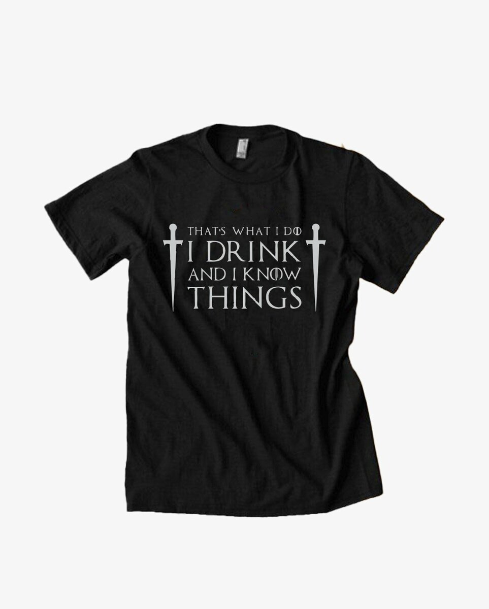Game of Thrones themed t-shirt print