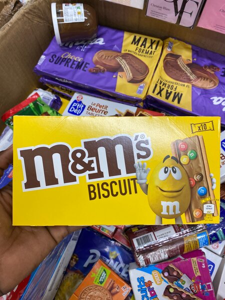 Biscuits M&M's Chocolat