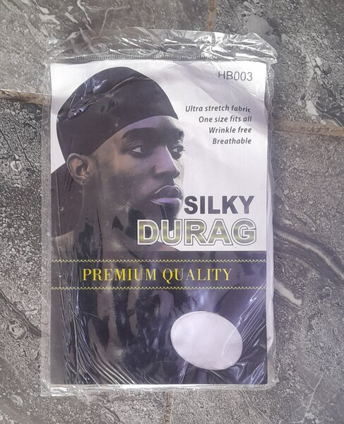 Durag soyeux élastique