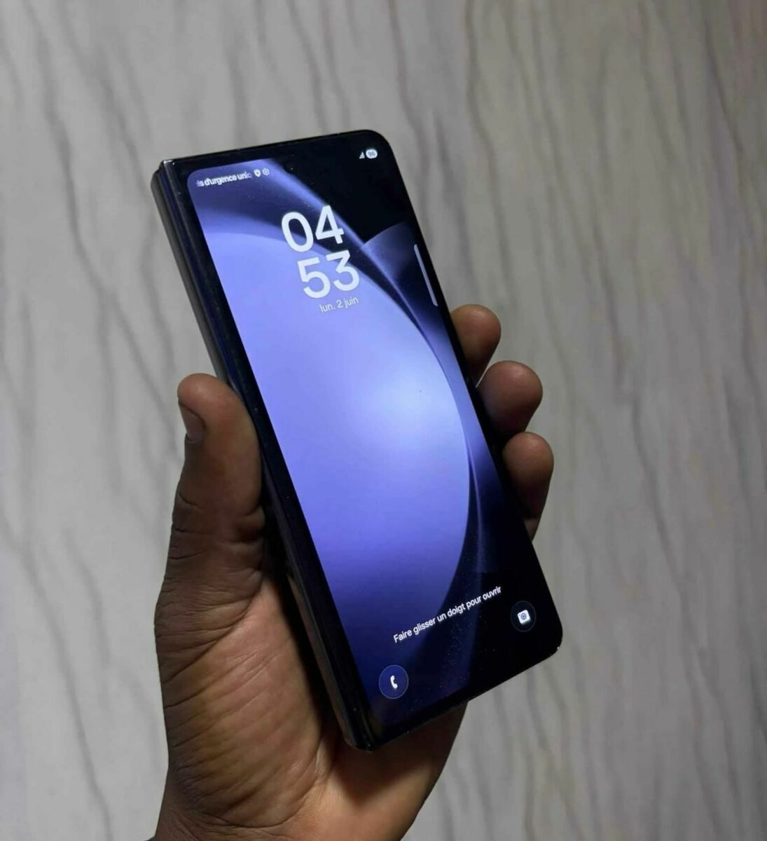 Smartphone pliable haute technologie