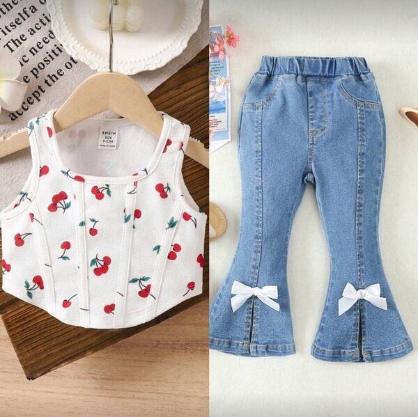 Ensemble Fille Cerises