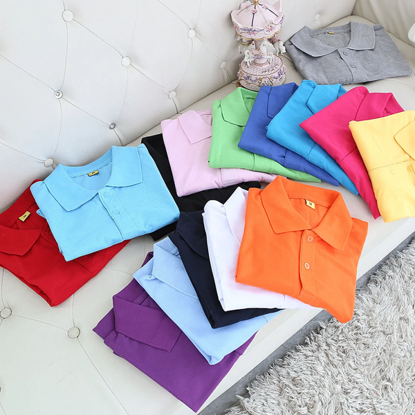 T-shirts en coton colorés